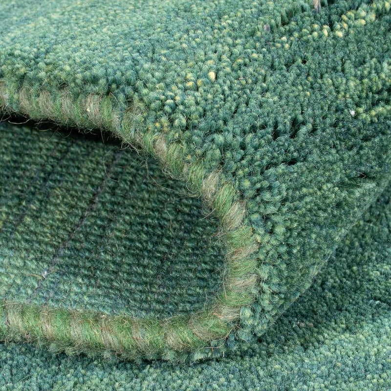 Gabbeh Teppich - Perser - 146 x 95 cm - dunkelgrün