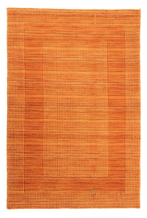 Gabbeh Teppich - Loribaft Softy - 151 x 92 cm - orange