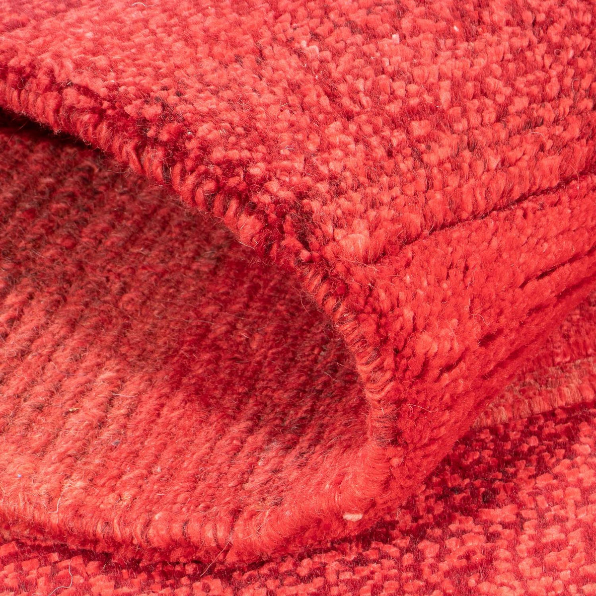 Nepal Teppich - 140 x 72 cm - rot