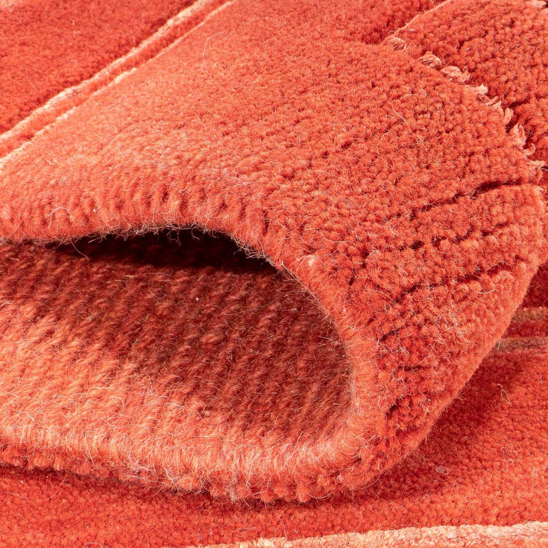 Nepal Teppich - 163 x 89 cm - rot