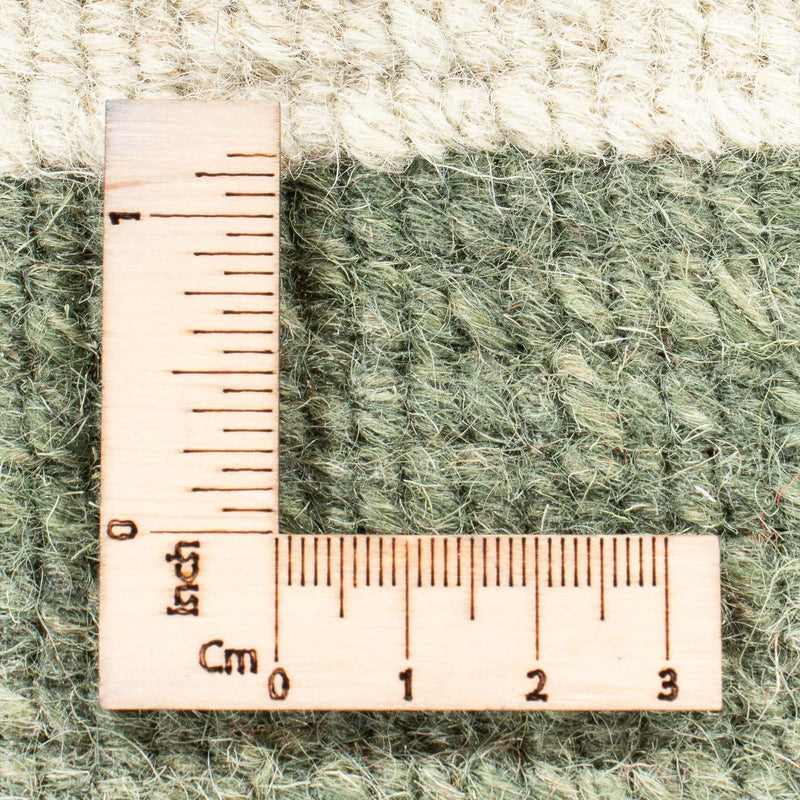 Nepal Teppich - 140 x 70 cm - olivgrün