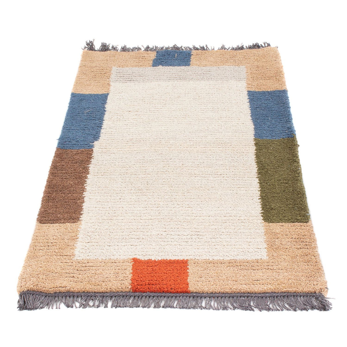 Nepal Teppich - 140 x 70 cm - beige