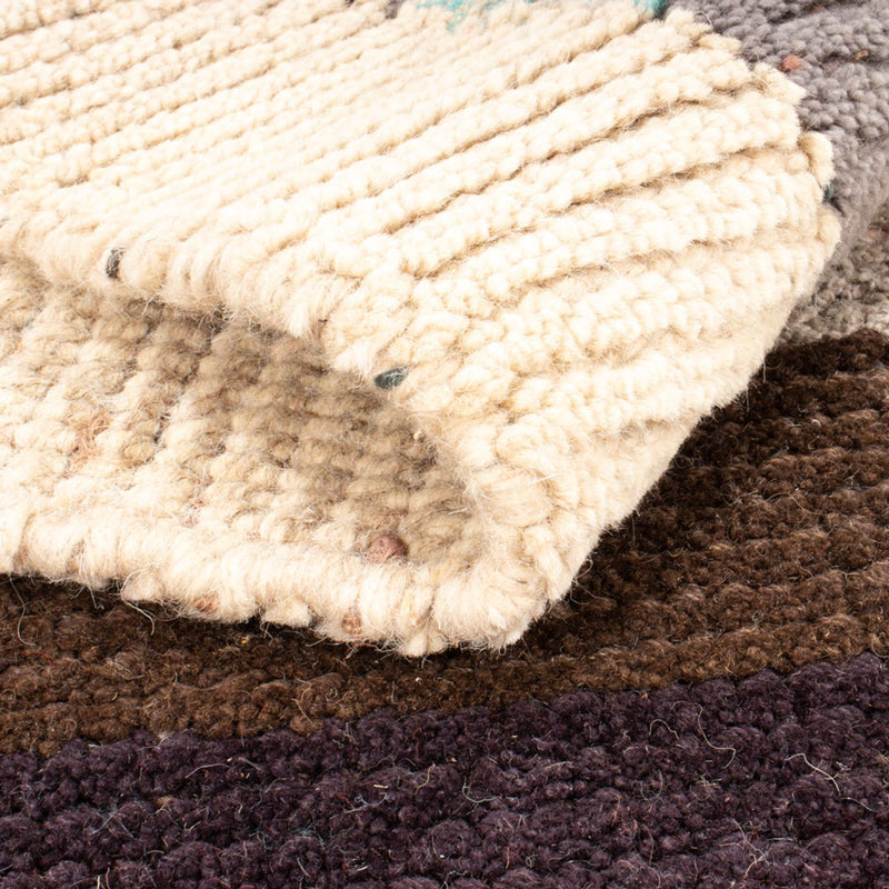 Nepal Teppich - 140 x 70 cm - mehrfarbig