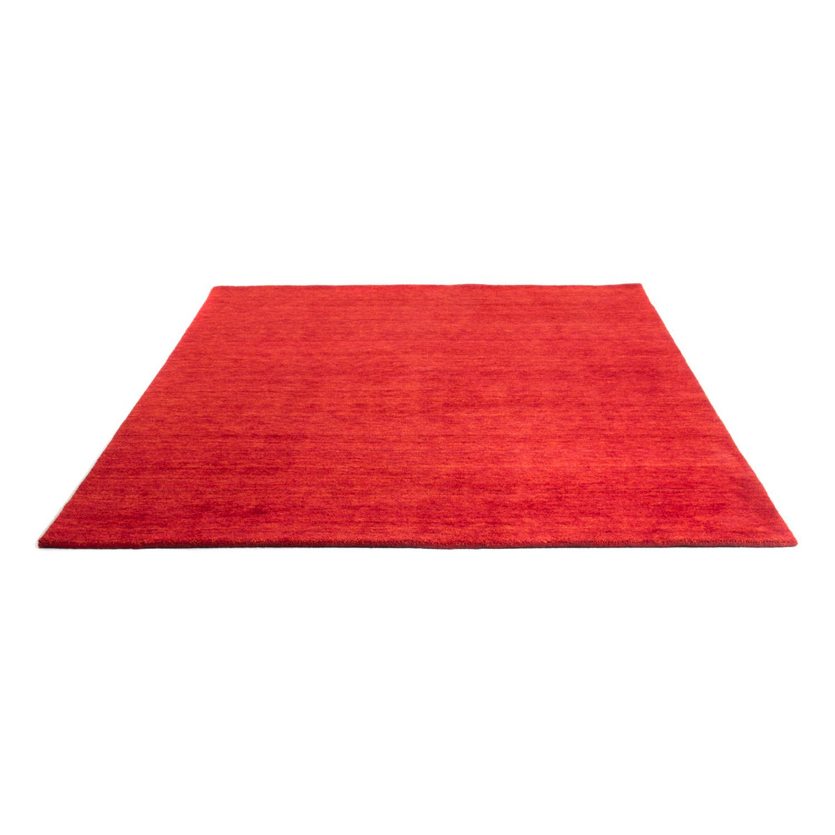 Gabbeh Teppich - Softy quadratisch - 200 x 200 cm - rot