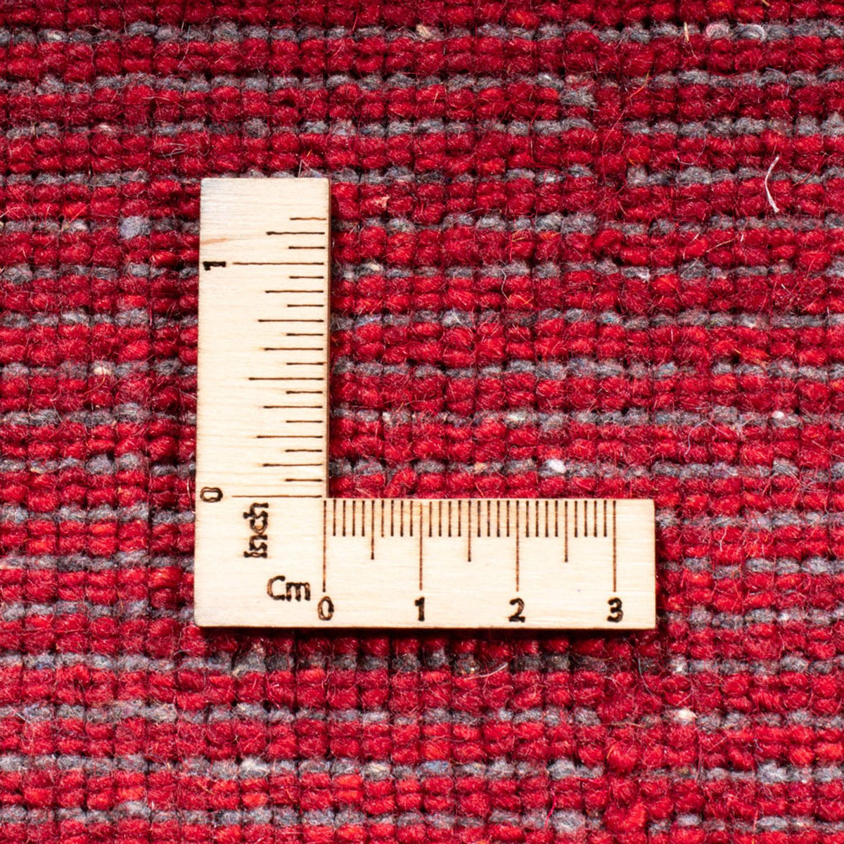 Gabbeh Teppich - Softy quadratisch - 200 x 200 cm - rot