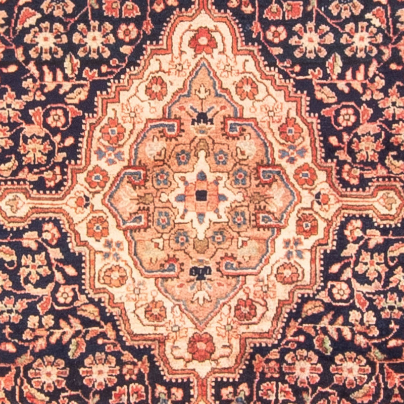 Perserteppich - Nomadic - 146 x 103 cm - dunkelblau