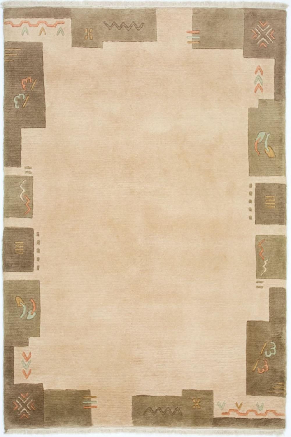 Nepal Teppich 182 x 124 cm - mehrfarbig