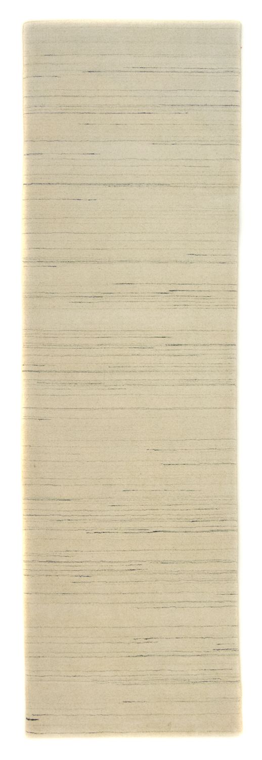 Gabbeh Teppich - Indus 200 x 80 cm - naturweiß