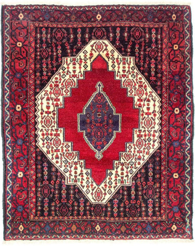 Senneh Teppich 126x158cm - Perserteppich
