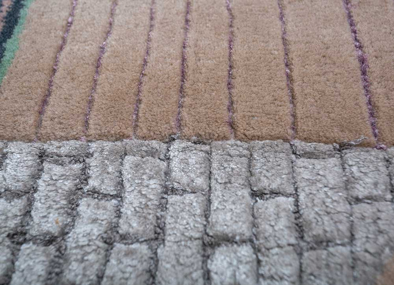 Wollteppich - 500 x 205 cm - orange