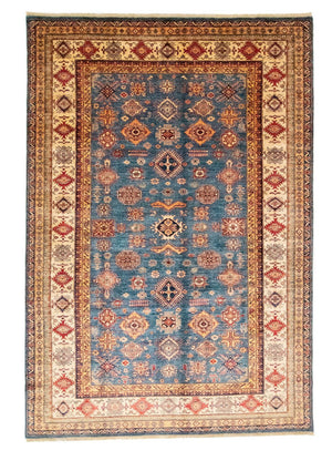 Ziegler Teppich - Kazak 303 x 205 cm - hellblau