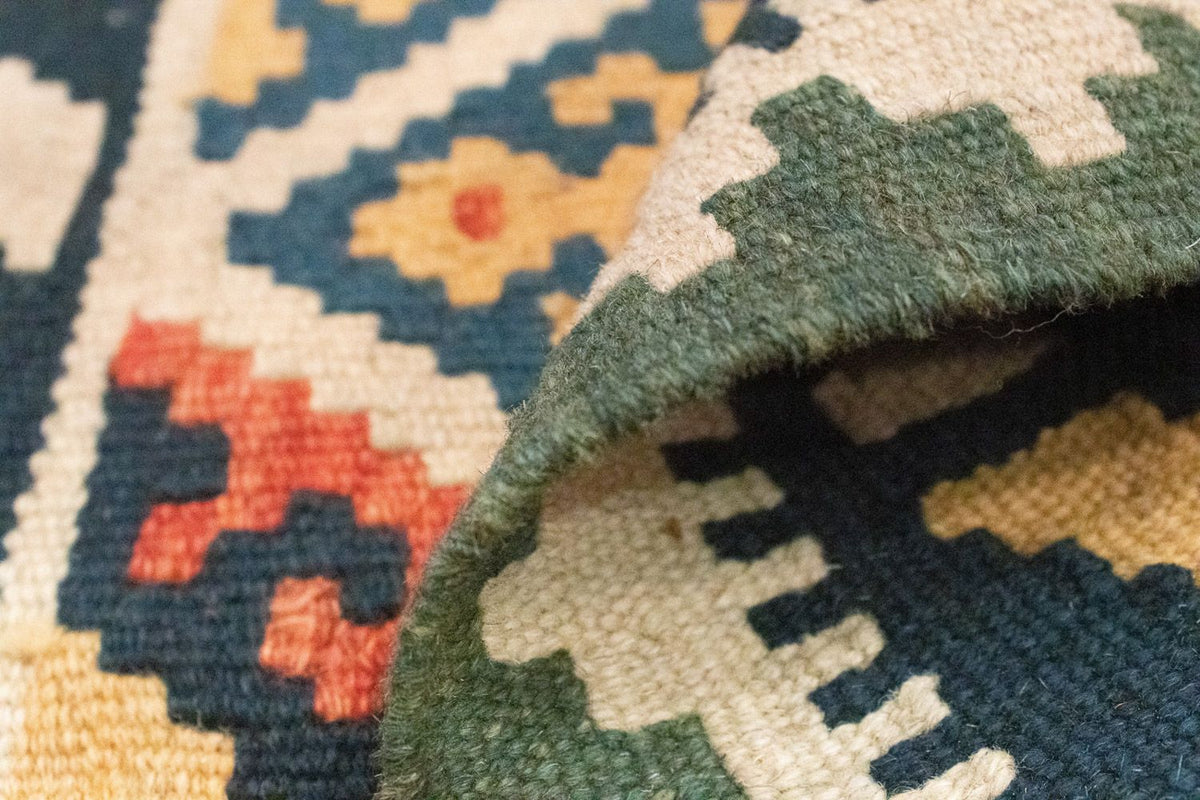 Kelim Teppich - Splash 90 x 61 cm - mehrfarbig