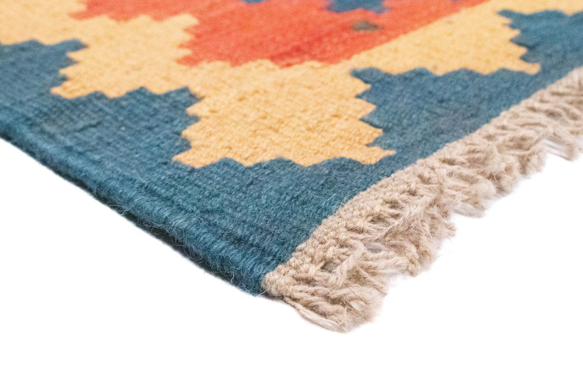 Kelim Teppich - Splash 90 x 64 cm - mehrfarbig