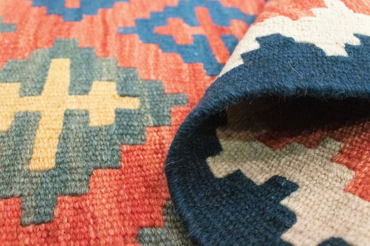 Kelim Teppich - Splash 98 x 64 cm - mehrfarbig