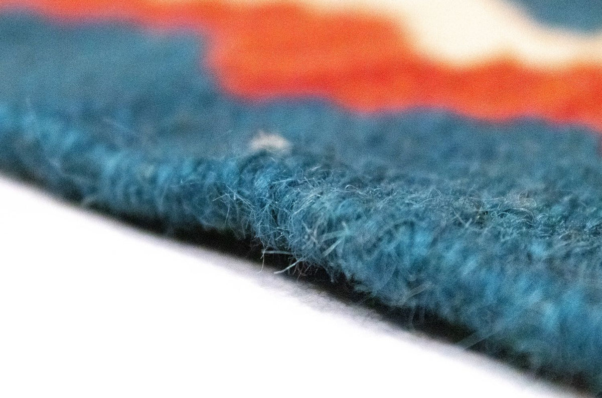 Kelim Teppich - Splash 95 x 64 cm - mehrfarbig