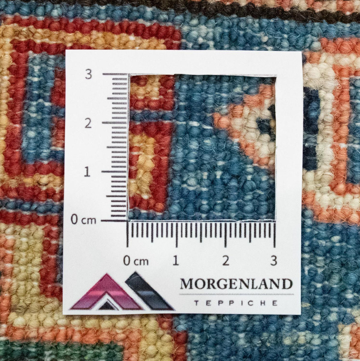 Ziegler Teppich - Kazak 212 x 79 cm - hellblau