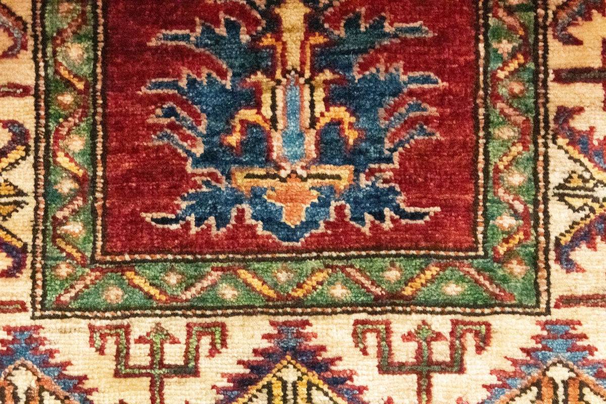 Ziegler Teppich - Kazak 96 x 57 cm - rot