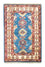 Ziegler Teppich - Kazak 97 x 65 cm - blau
