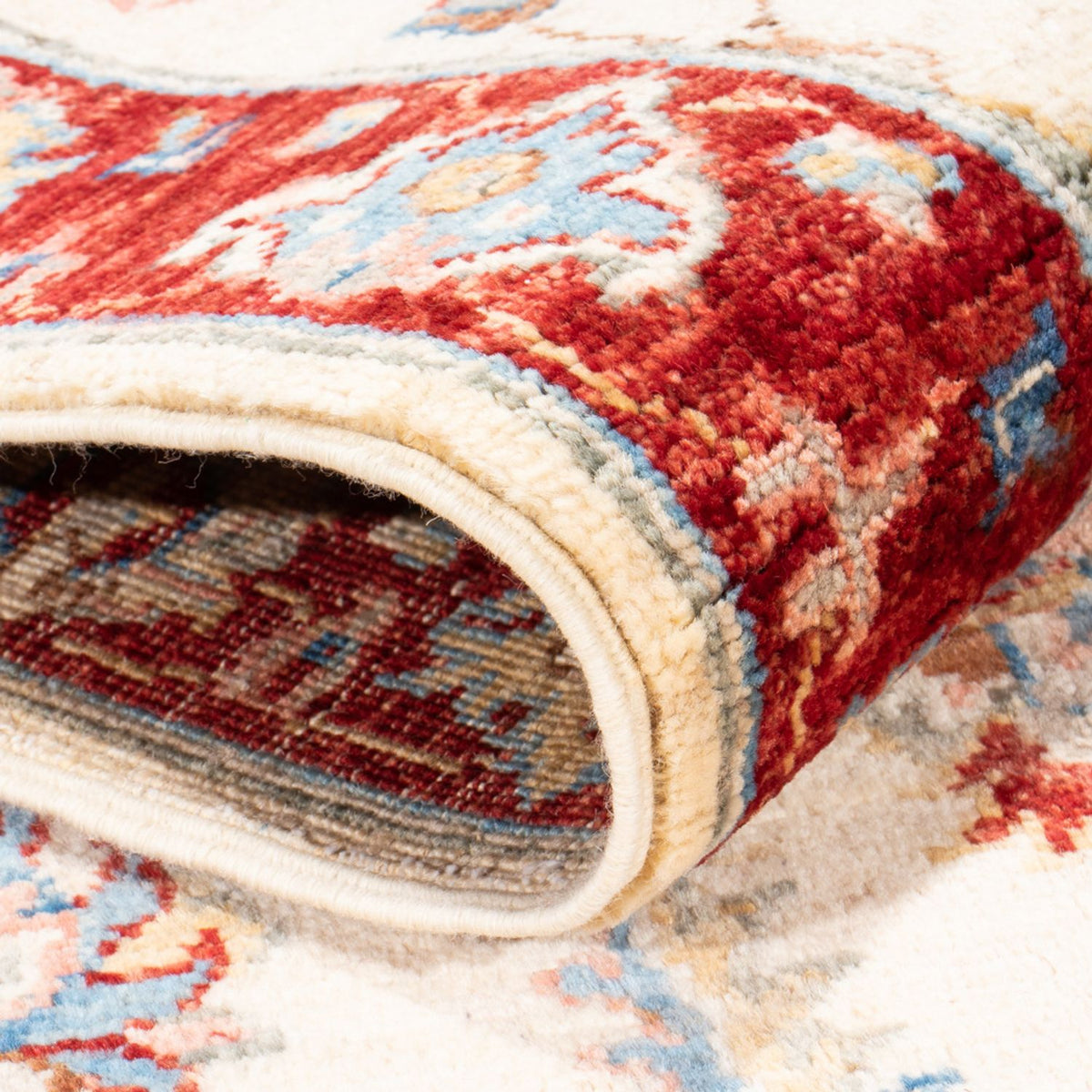 Ziegler Teppich - 183 x 63 cm - creme