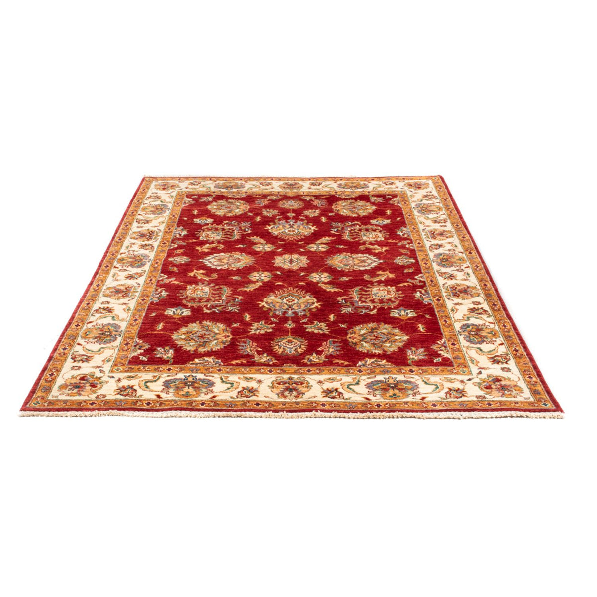 Ziegler Teppich - 202 x 155 cm - rot
