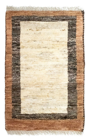 Gabbeh Teppich - Perser 60 x 40 cm - beige