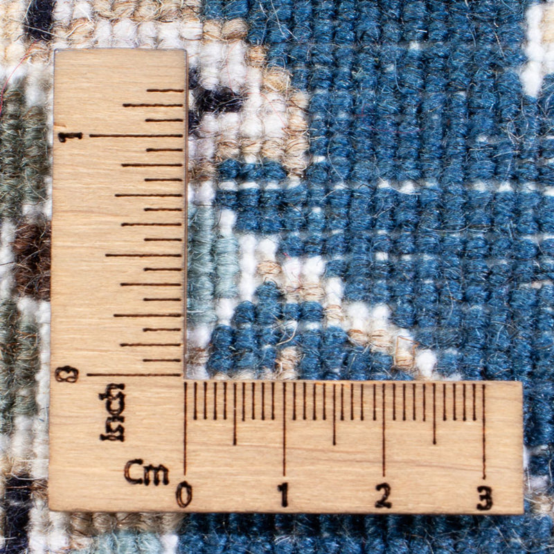 Perserteppich - Nain - 88 x 59 cm - blau