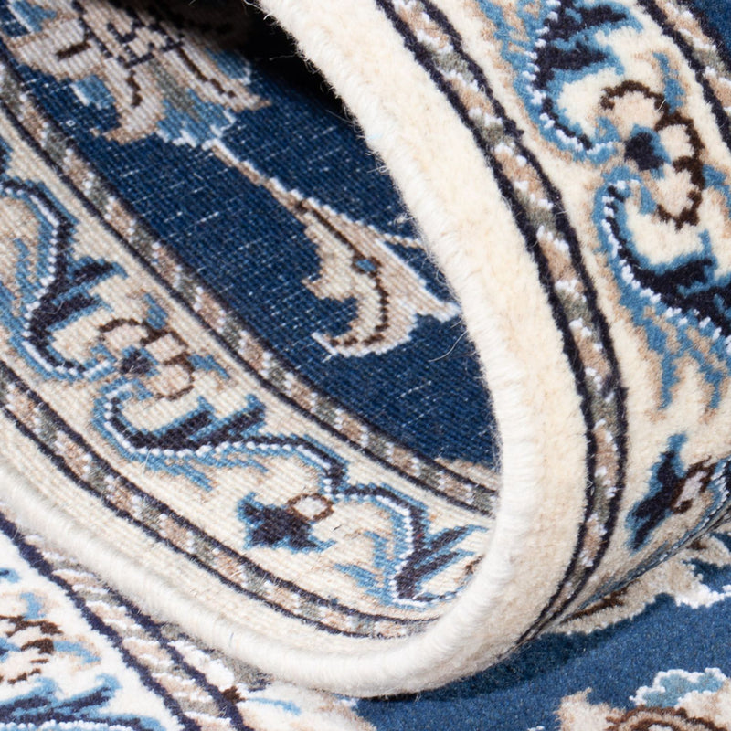 Läufer Perser - Nain - 200 x 79 cm - seeblau