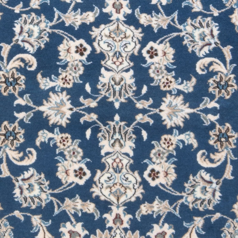 Läufer Perser - Nain - 198 x 78 cm - seeblau