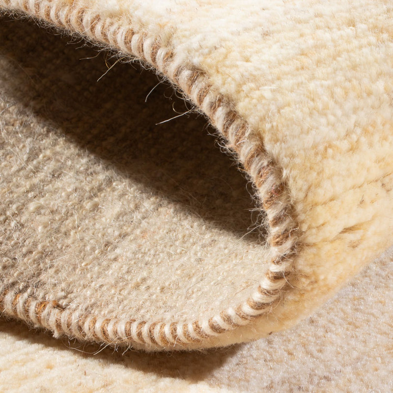 Gabbeh Teppich - Perser - 139 x 71 cm - hellbeige