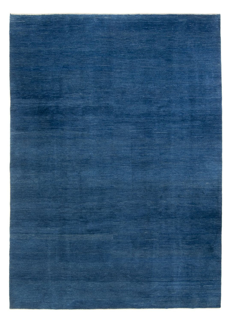 Gabbeh Teppich - Perser - 352 x 252 cm - seeblau