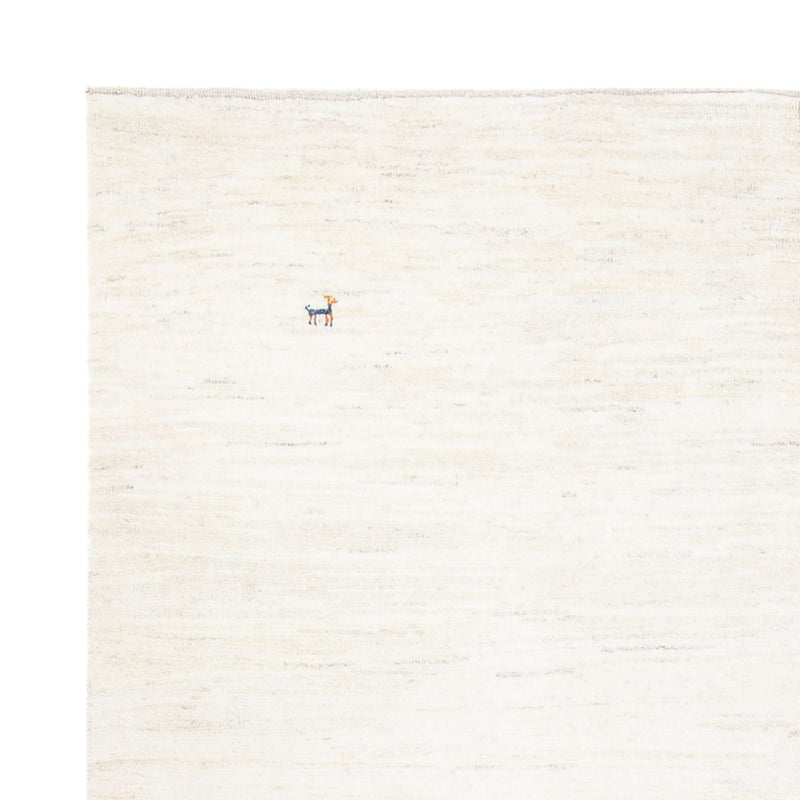 Gabbeh Teppich - Perser - 232 x 174 cm - weiß