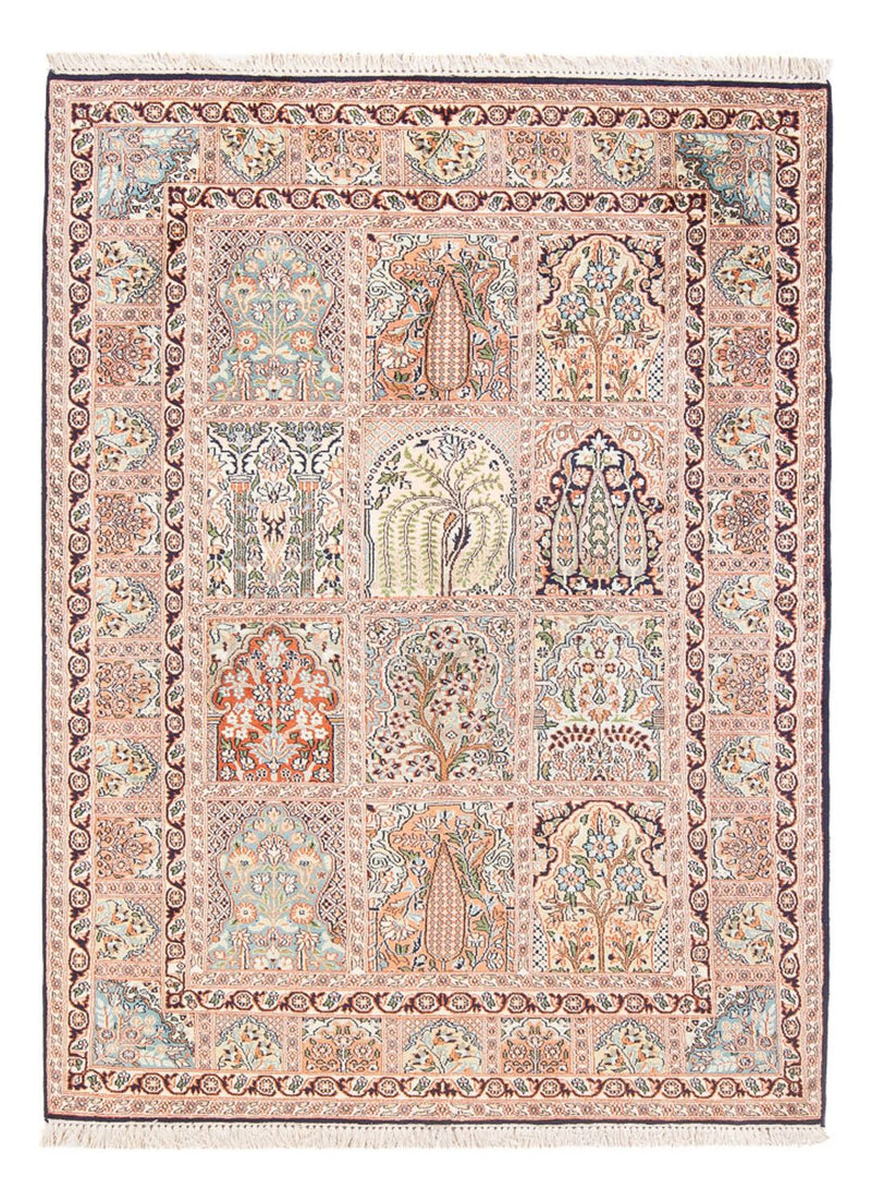 Seidenteppich - Kaschmir Seide - 178 x 123 cm - beige