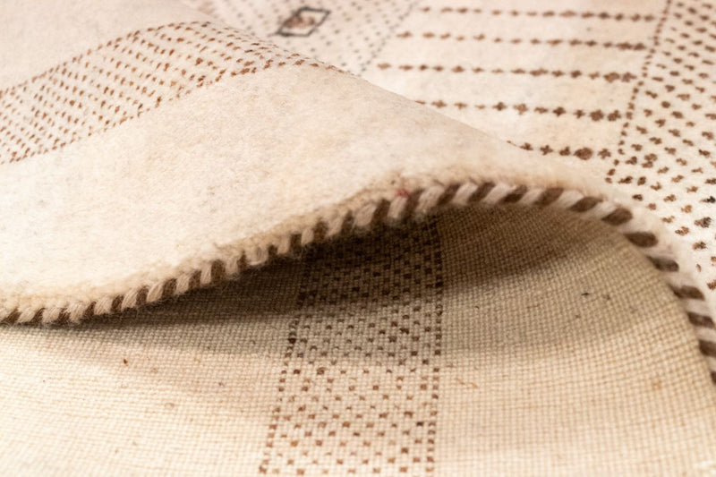 Gabbeh Teppich - Loribaft Indus 222 x 151 cm - beige