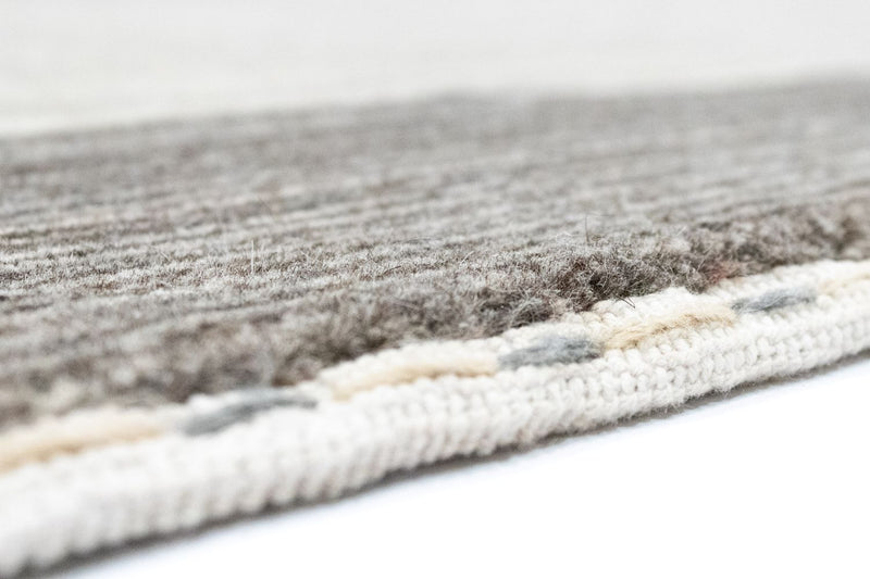 Gabbeh Teppich - Loribaft Softy 241 x 176 cm - beige