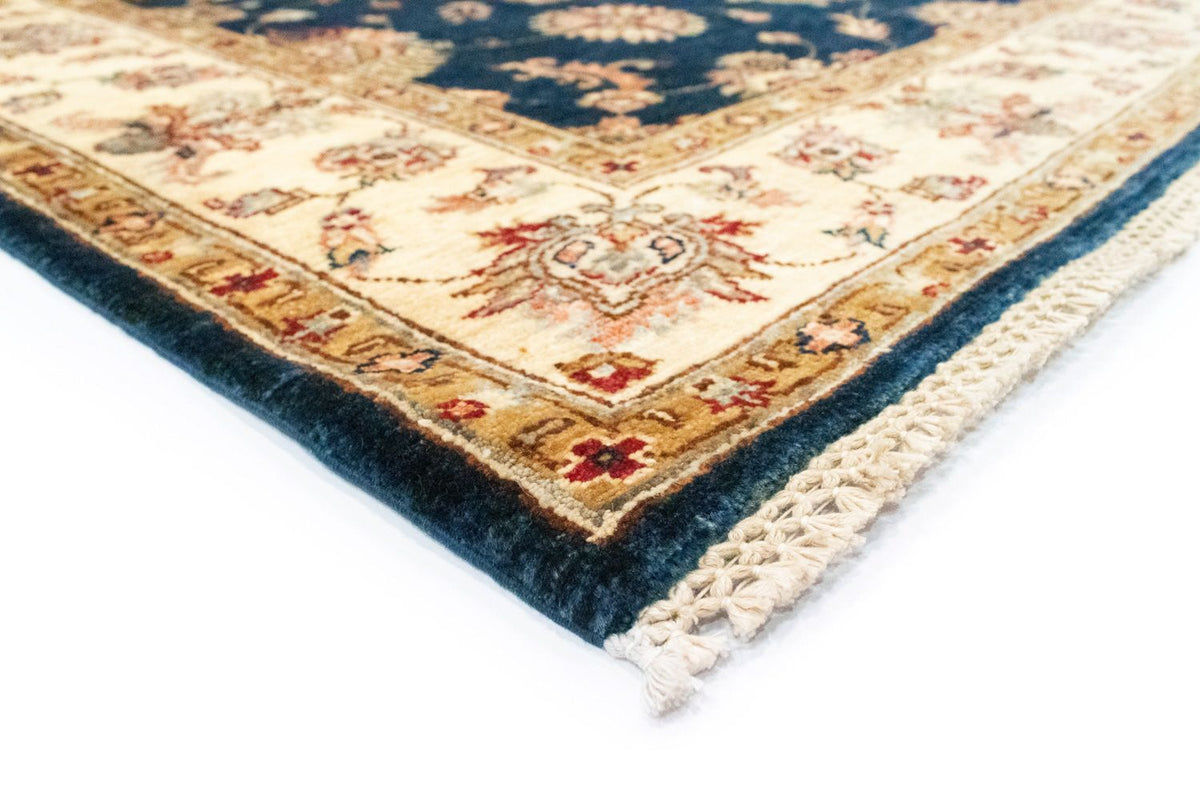Ziegler Teppich 190 x 154 cm - blau