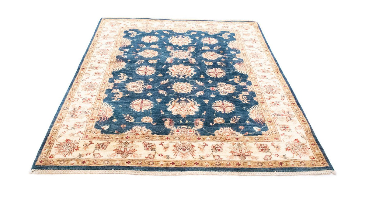 Ziegler Teppich 190 x 154 cm - blau