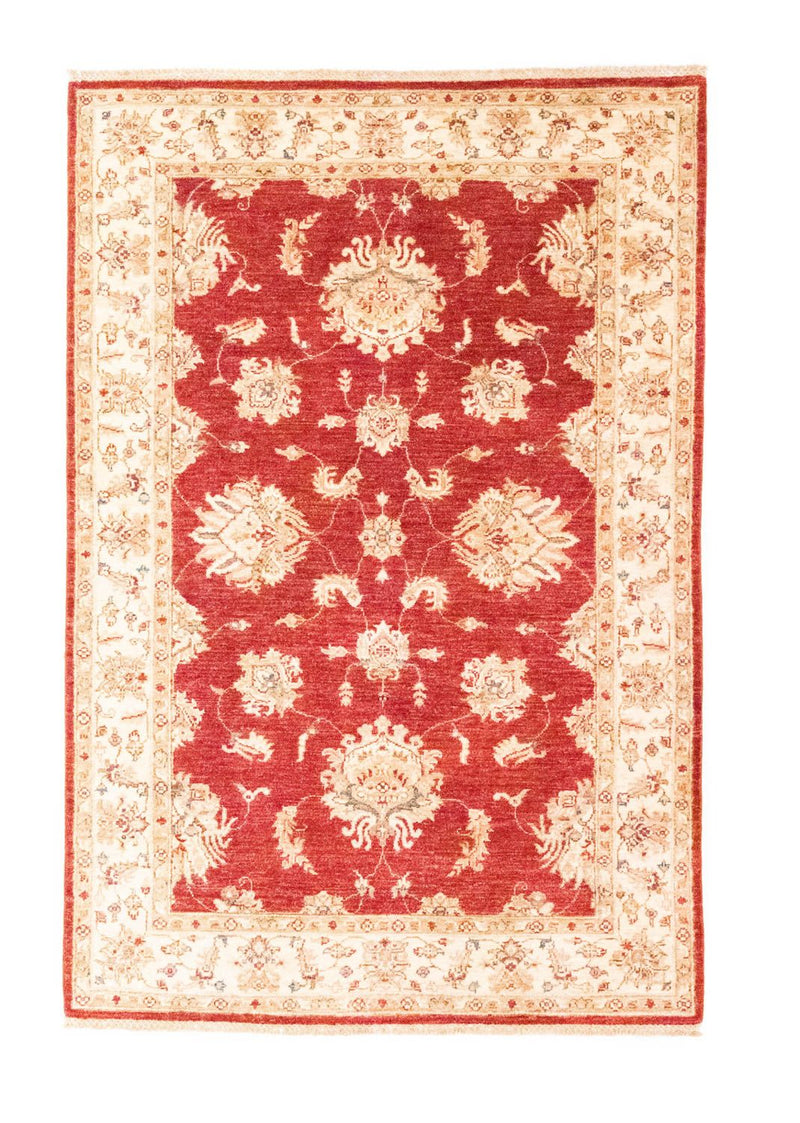 Ziegler Teppich 190 x 128 cm - rot