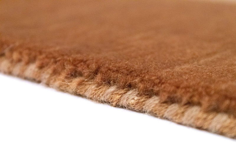 Gabbeh Teppich - Loribaft Softy 169 x 120 cm - braun