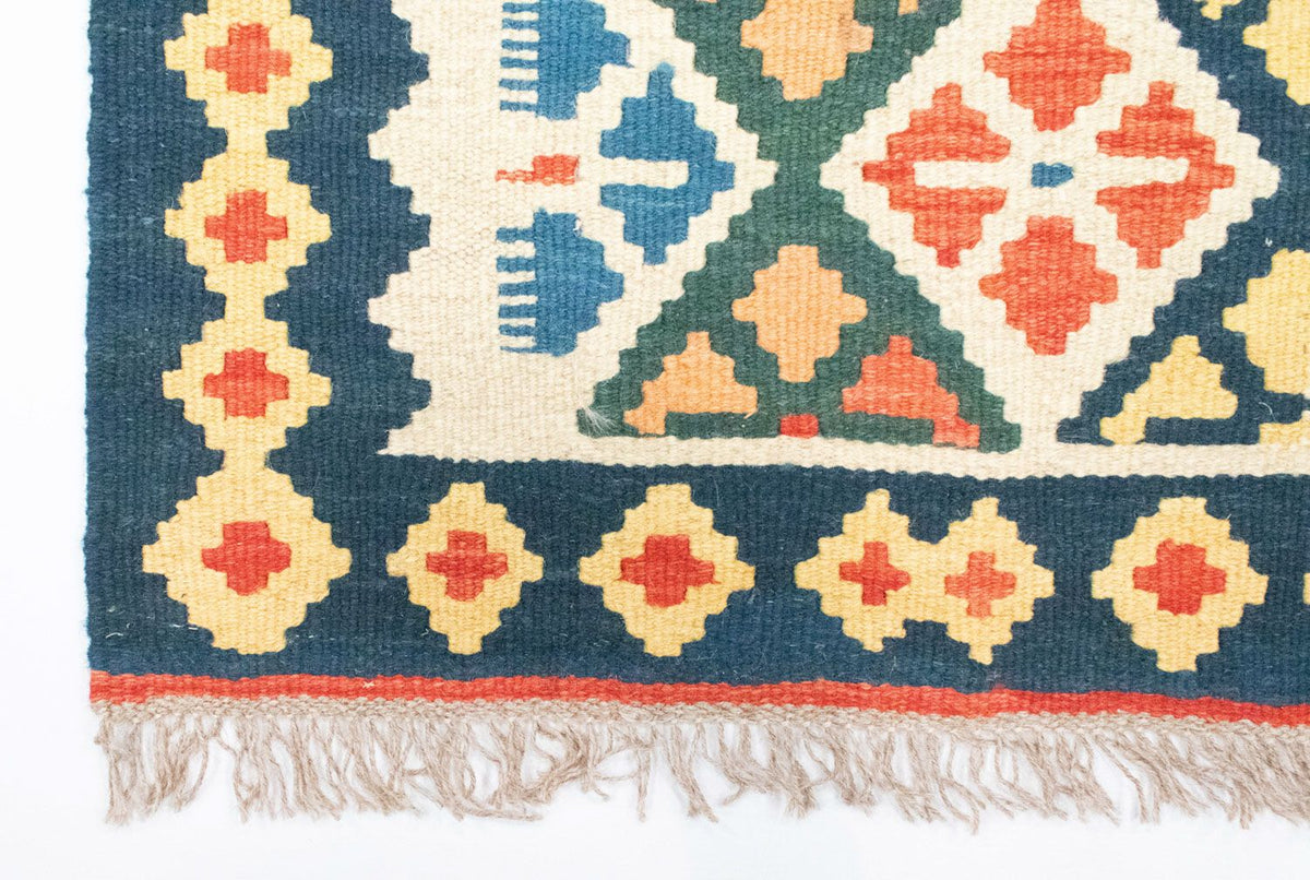 Kelim Teppich - Splash 207 x 65 cm