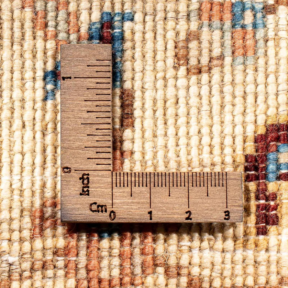 Ziegler Teppich 124 x 84 cm - dunkelrot