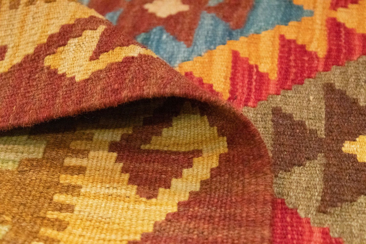 Kelim Teppich - Splash 155 x 99 cm - mehrfarbig