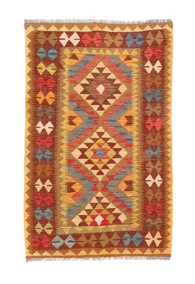 Kelim Afghan Teppich 99x159cm