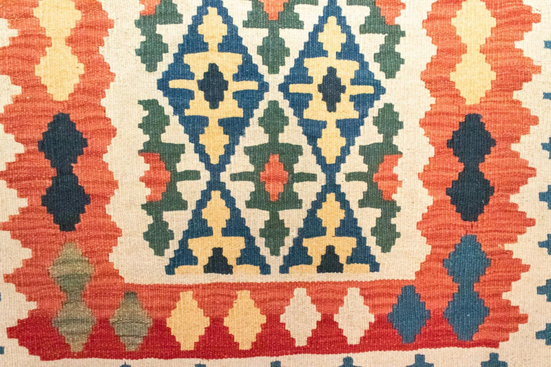 Kelim Teppich - Splash 124 x 84 cm - mehrfarbig