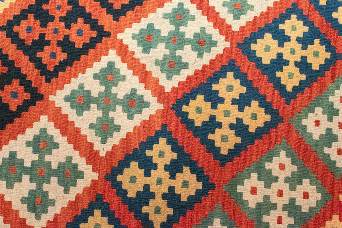 Kelim Teppich - Splash 118 x 85 cm - mehrfarbig