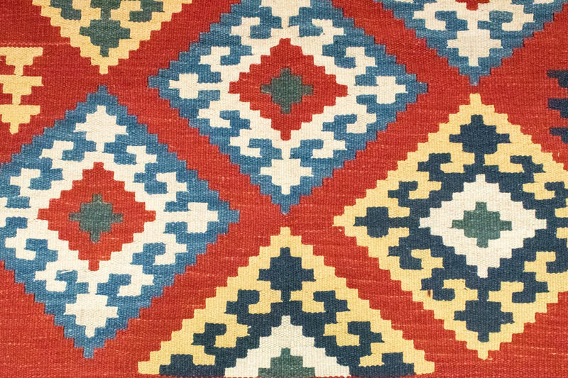 Kelim Teppich - Splash 265 x 175 cm - mehrfarbig