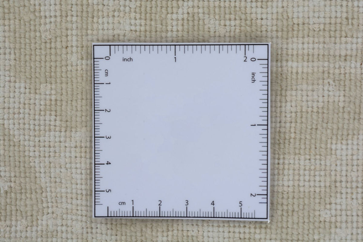 Designer Teppich - 242 x 170 cm - weiß