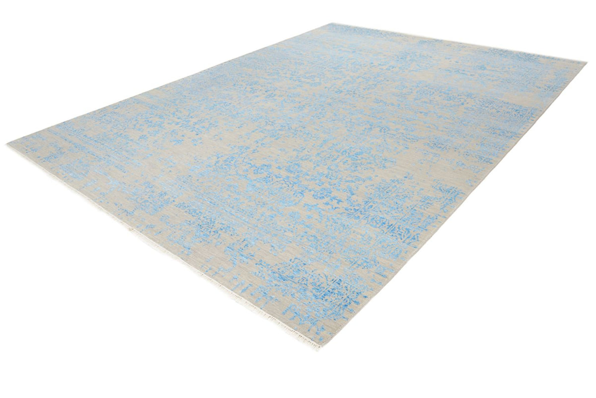 Designer Teppich - 308 x 246 cm - blau