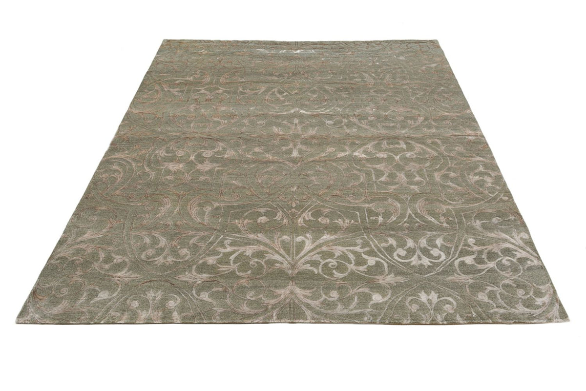Designer Teppich - 288 x 242 cm - hellgrau