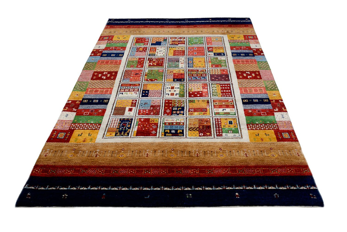 Gabbeh Teppich - Loribaft Indus - 245 x 170 cm - mehrfarbig