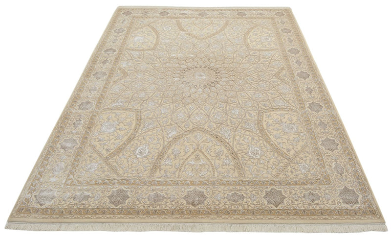 Orientteppich - 293 x 222 cm - dunkelbeige